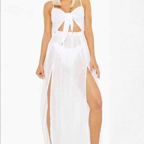 cutout beach dress Tommy Bahama Cable Beach V-Neck Spa Dress – BeachToBlvd main image 0